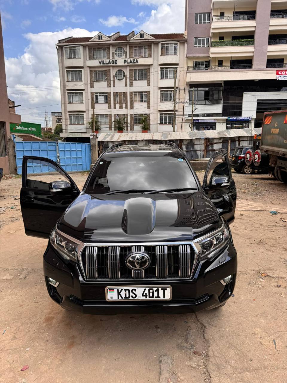 Black Toyota Land Cruiser Prado photographed for Fareast Ventures